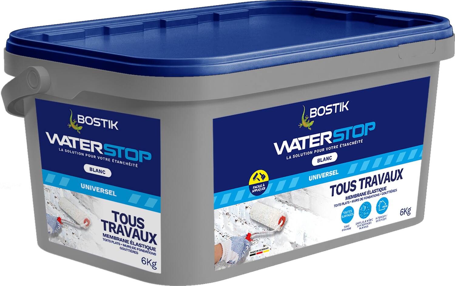 Seau Waterstop blanc 6kg - BOSTIK