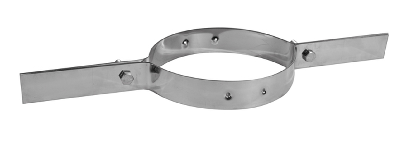 Collier tubage inox Ø180/186