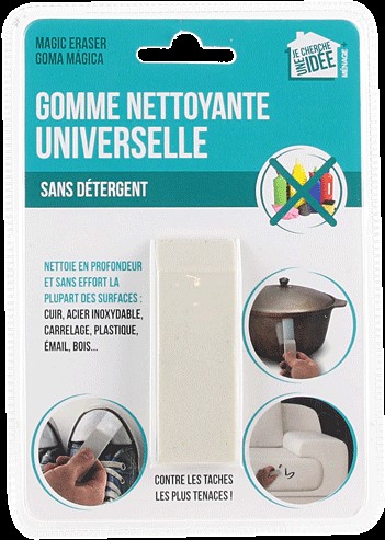Gomme magique anti rayures