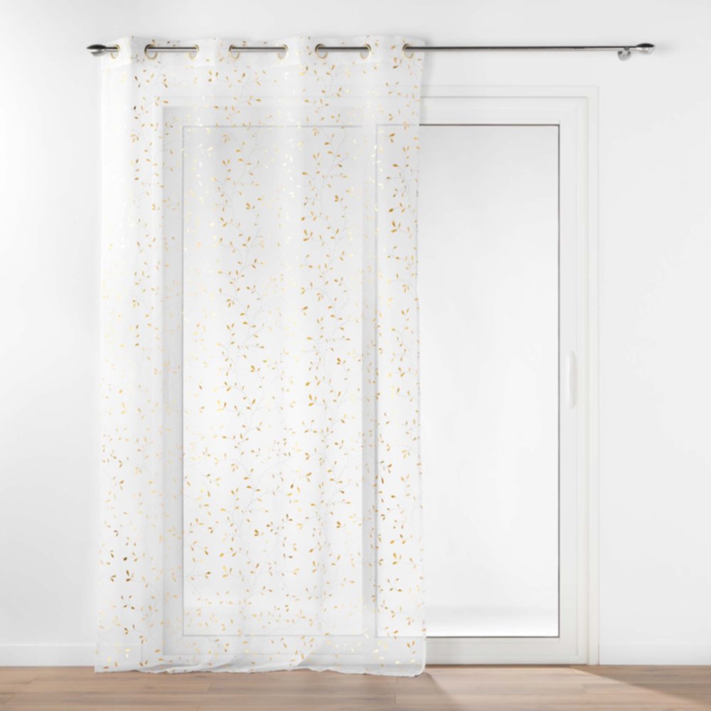 Voilage Floressia or 140x240 cm