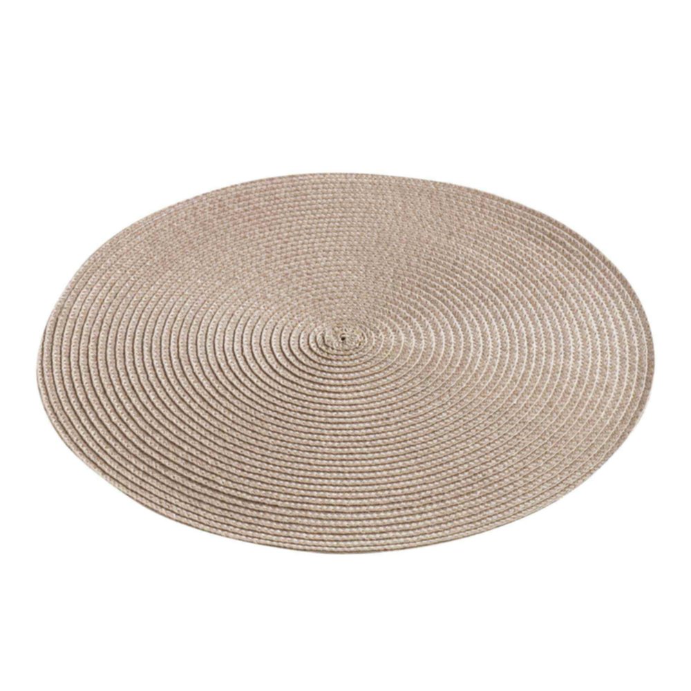 Set de table Ø35 cm Zebulon taupe - D.D'INTERIEUR