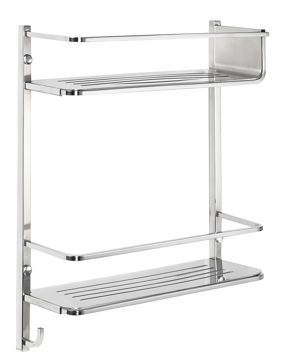 Etagère de douche PALATINO Double  Inox brillant - ALLIBERT