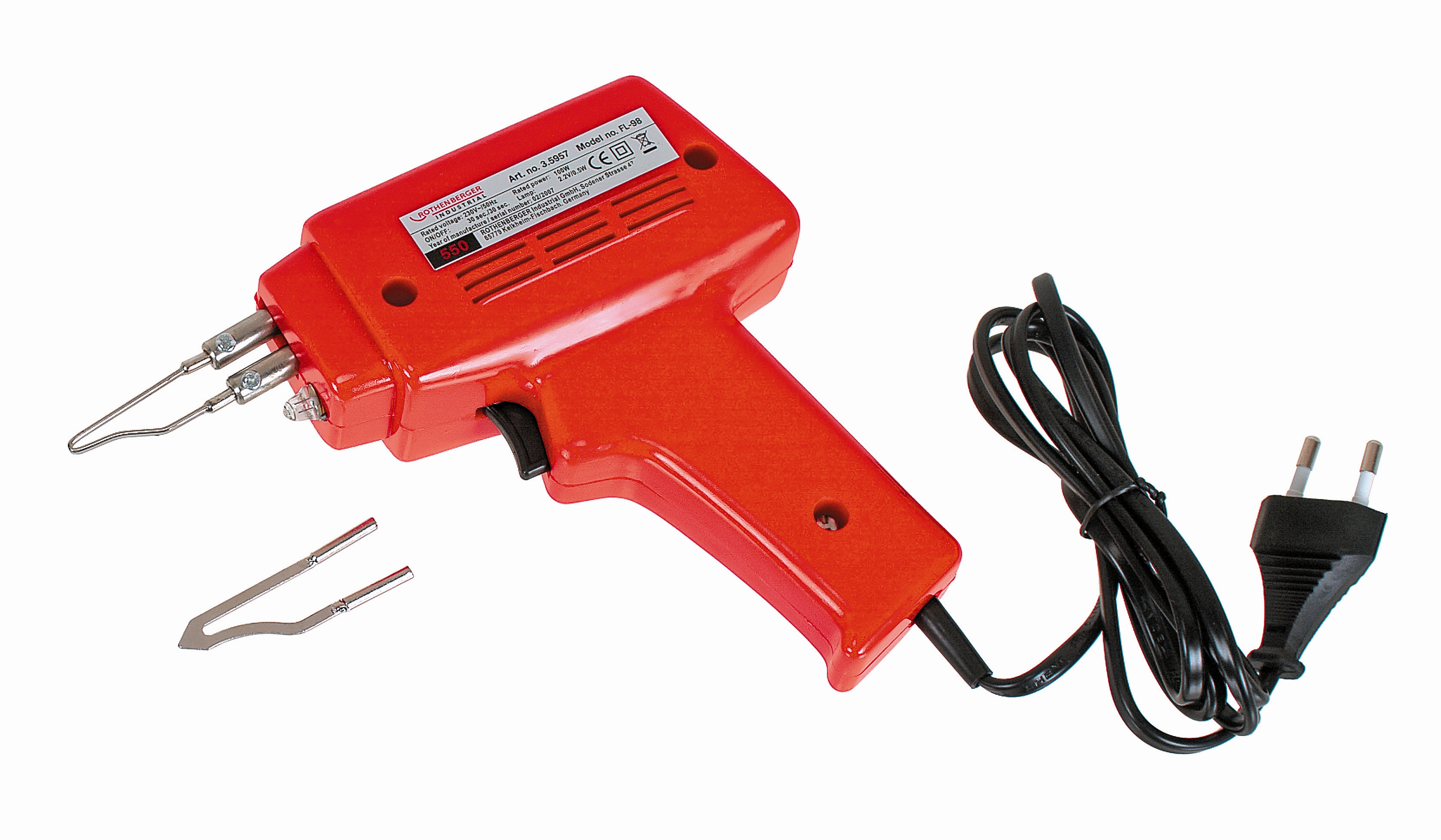 Pistolet à souder électrique Quick 100w - ROTHENBERGER INDUSTRIAL