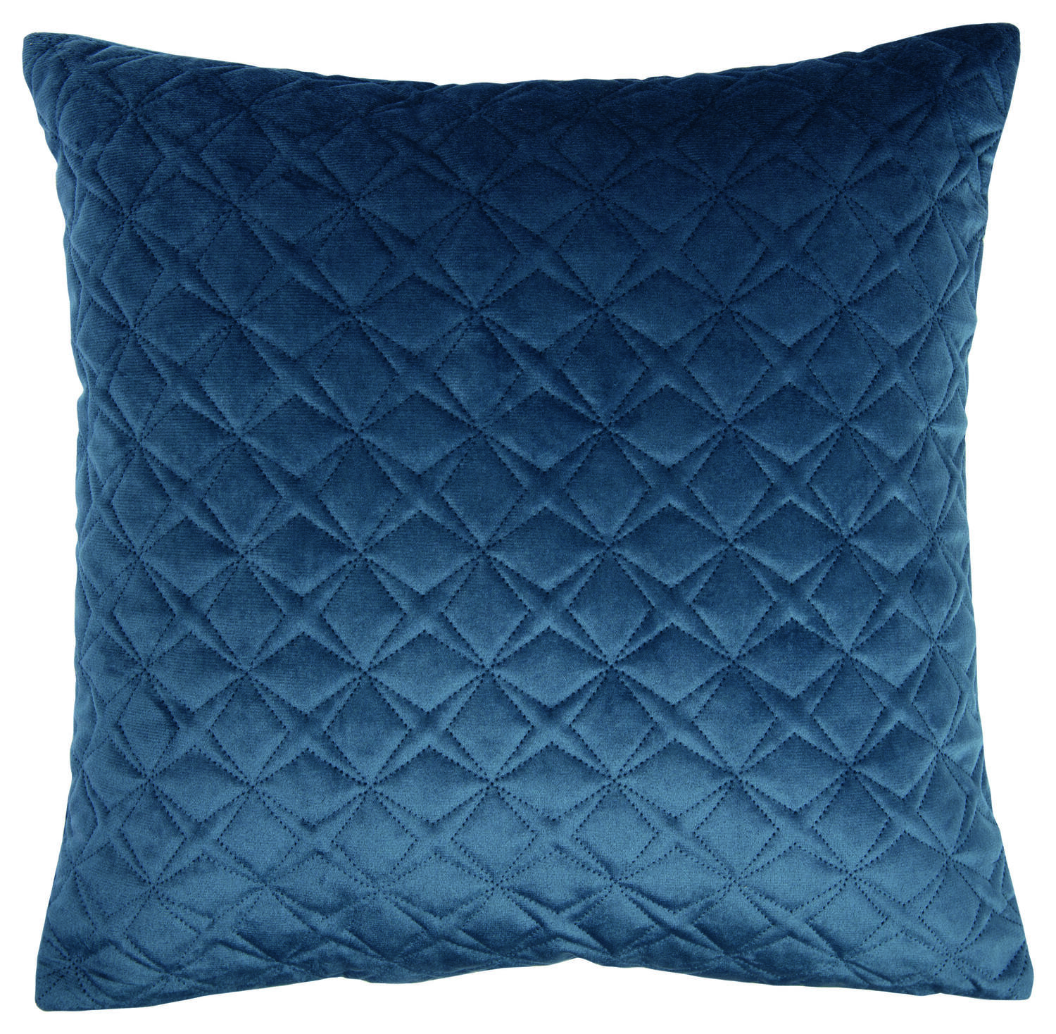 Coussin 40x40cm Déhoussable Tessa bleu marine