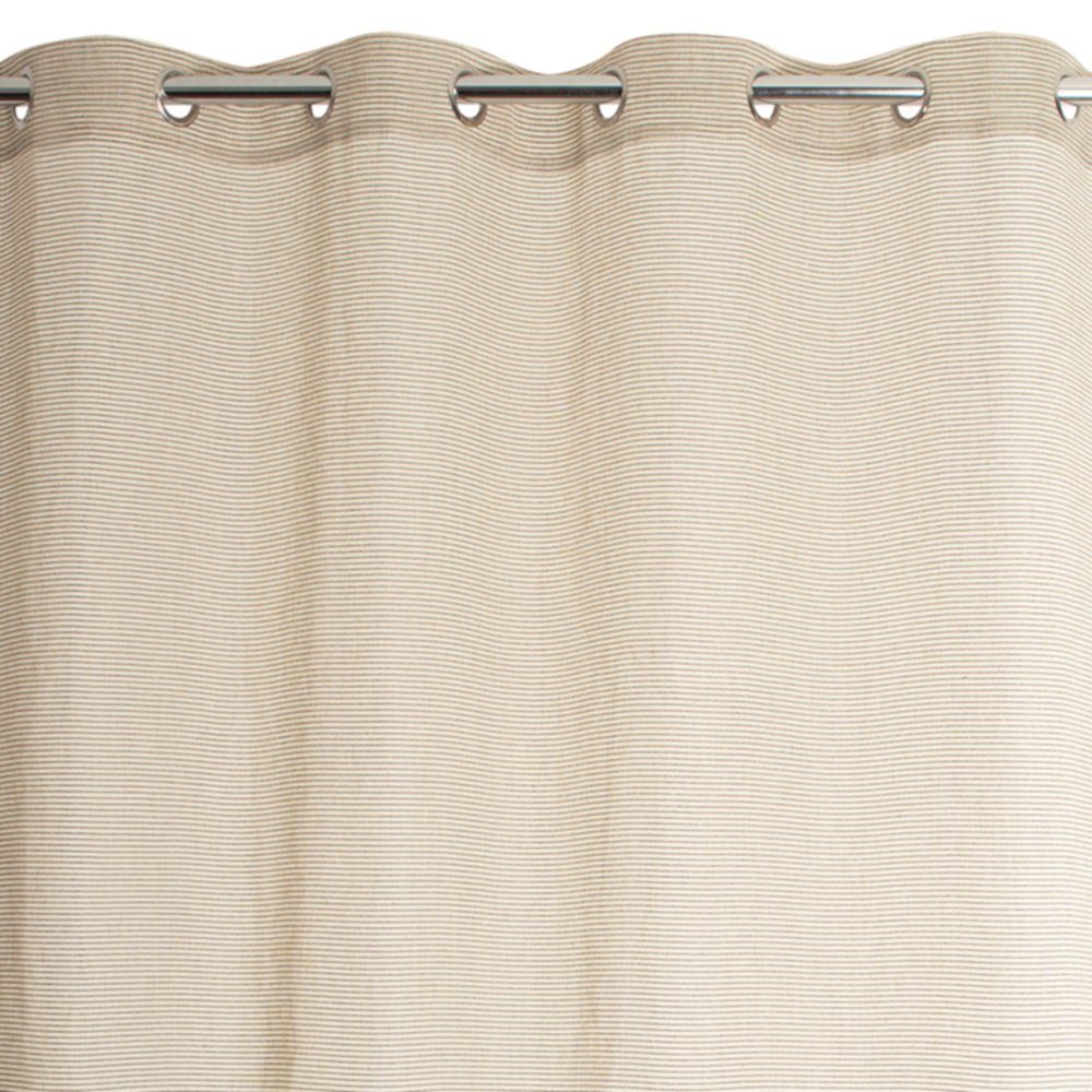 Voilage Mae 140x240cm Naturel/Gris