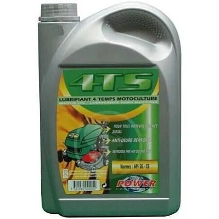 B POWER LUBRIFIANT MOTEURS 4 TEMPS SPECIAL MOTOCULTURE Bidon  de 2L