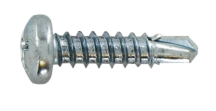 25 vis tôle autoperceuses acier zingué 3,9x19 - INVENTIV