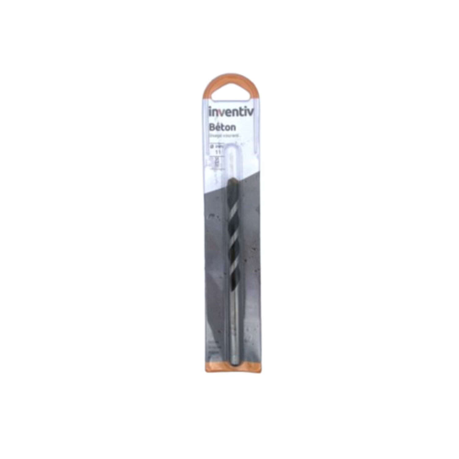 Foret béton cylindrique Ø11 mm - INVENTIV