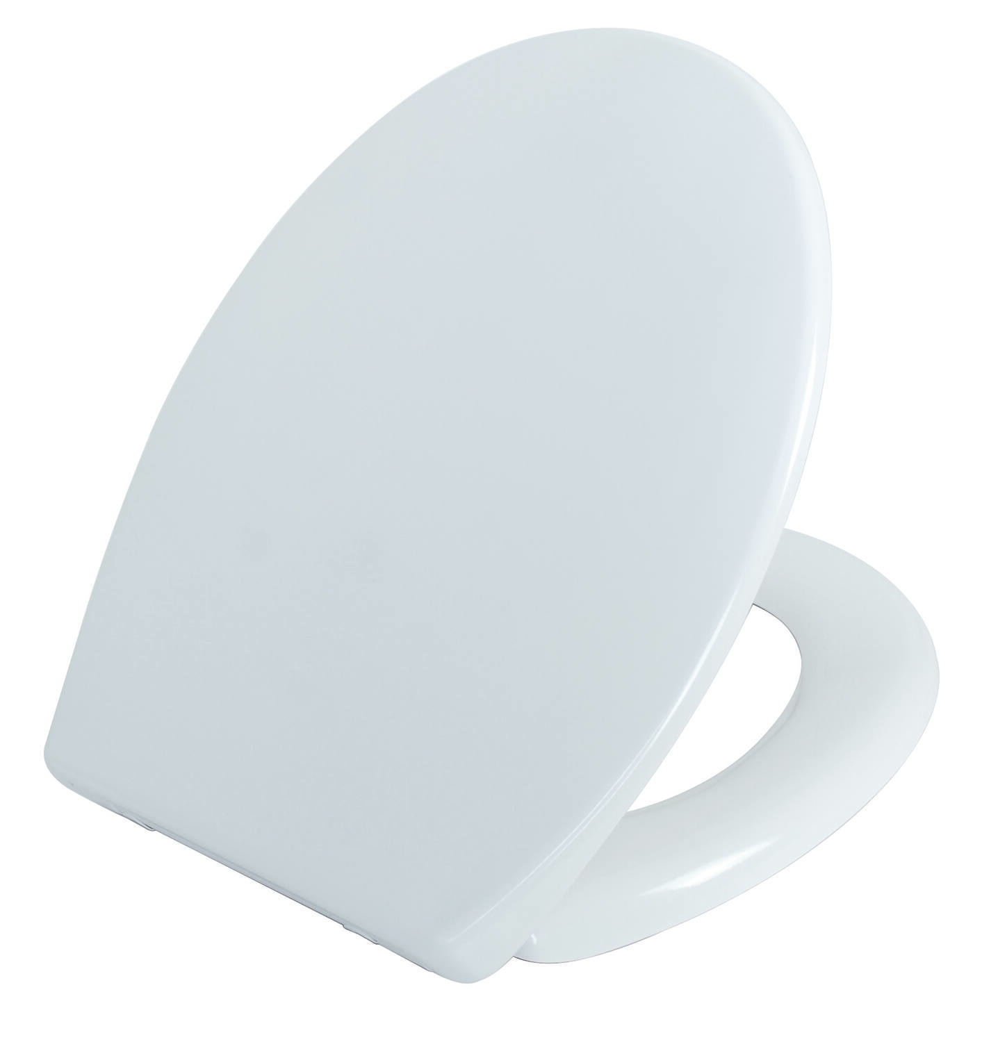 Abattant WC Slowclip blanc brillant - INVENTIV