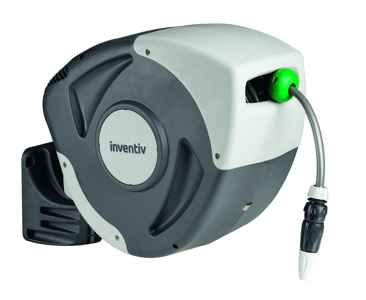Dévidoir automatique de Tuyau Arrosage 30m équipé - INVENTIV