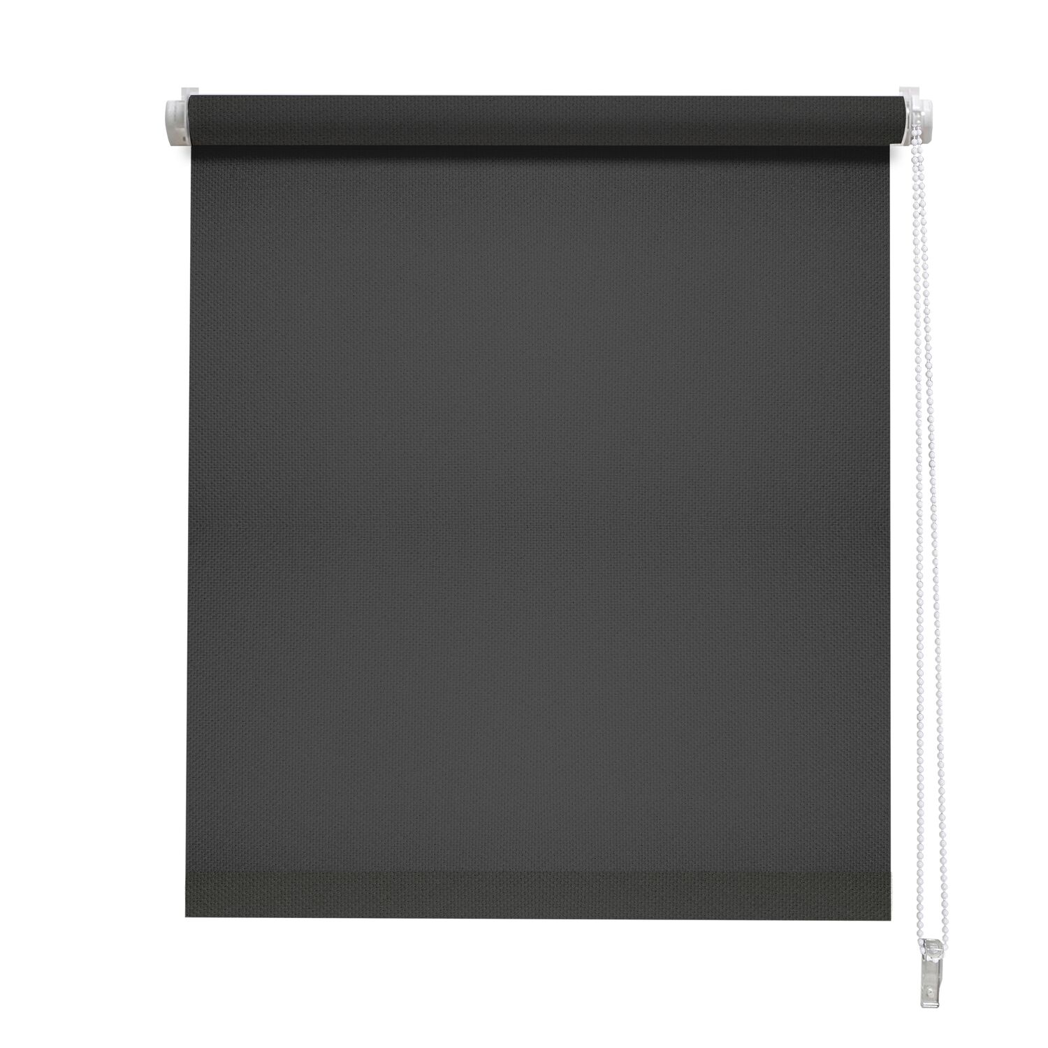 Store enrouleur occultant sans perçage gris foncé 60x250cm - INVENTIV