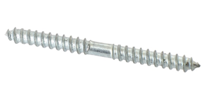 15 vis 2 filets bois bois acier zingué 4x25 - INVENTIV