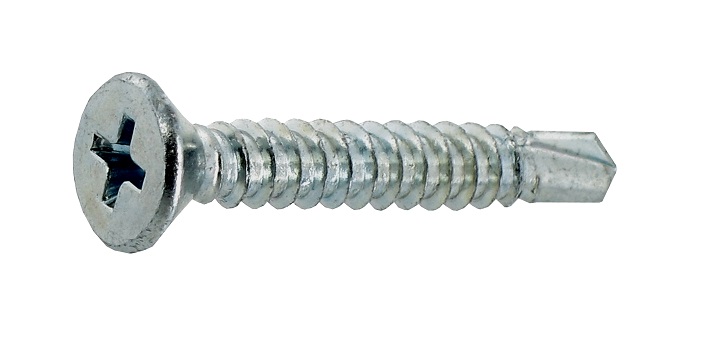 25 vis tôle autoperceuses acier zingué 3,9x19 - INVENTIV