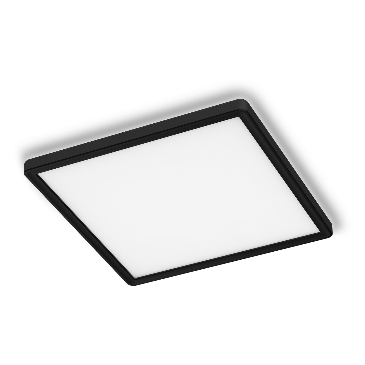 Panneau LED rétro-éclairé 1050Lm 13,5W 29,3x29,3cm noir - INVENTIV
