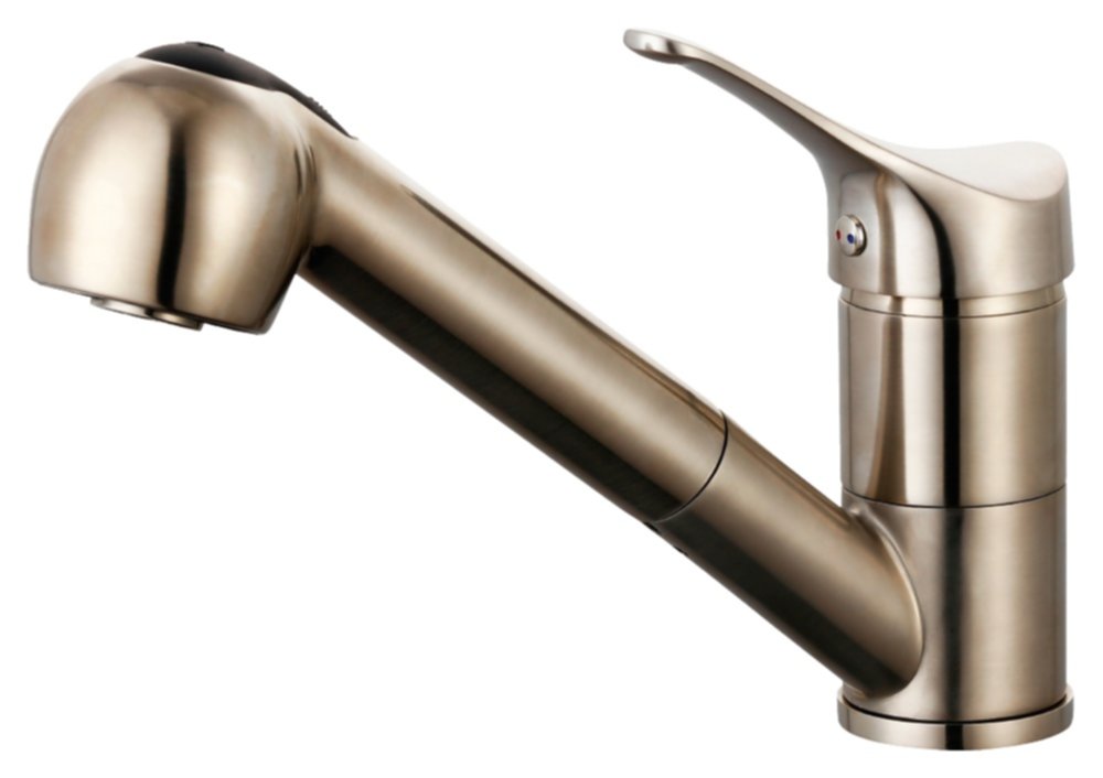 Mitigeur d'évier Douchett Belem façon Inox - INVENTIV