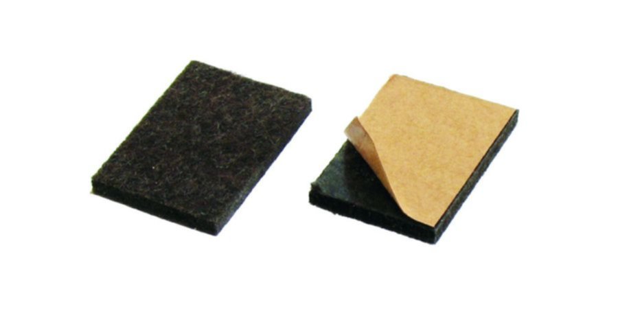 Patin 170 x 215 mm feutre marron - INVENTIV