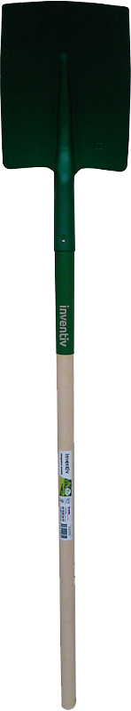 Pelle terrassier carrée emmanchée 25 cm - INVENTIV