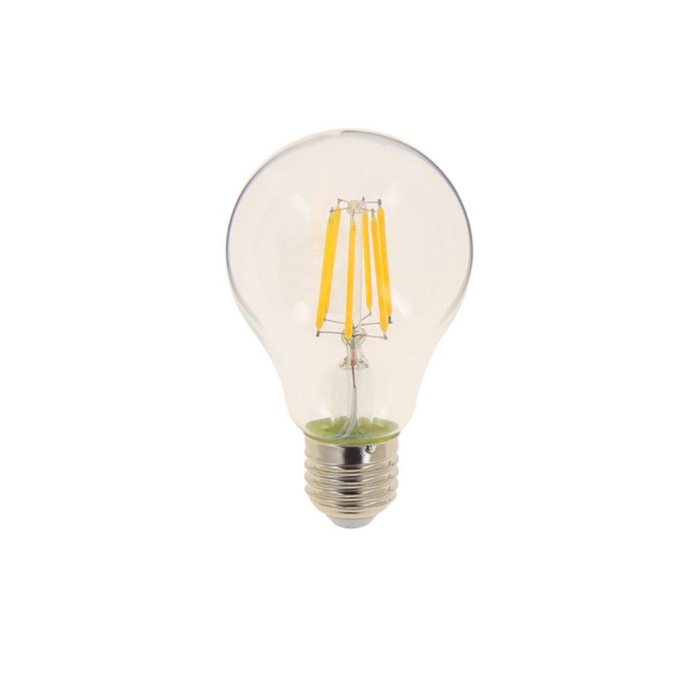 3 Ampoules Filament LED A60 Transparent E27 1055lm 2700K Blanc chaud - INVENTIV