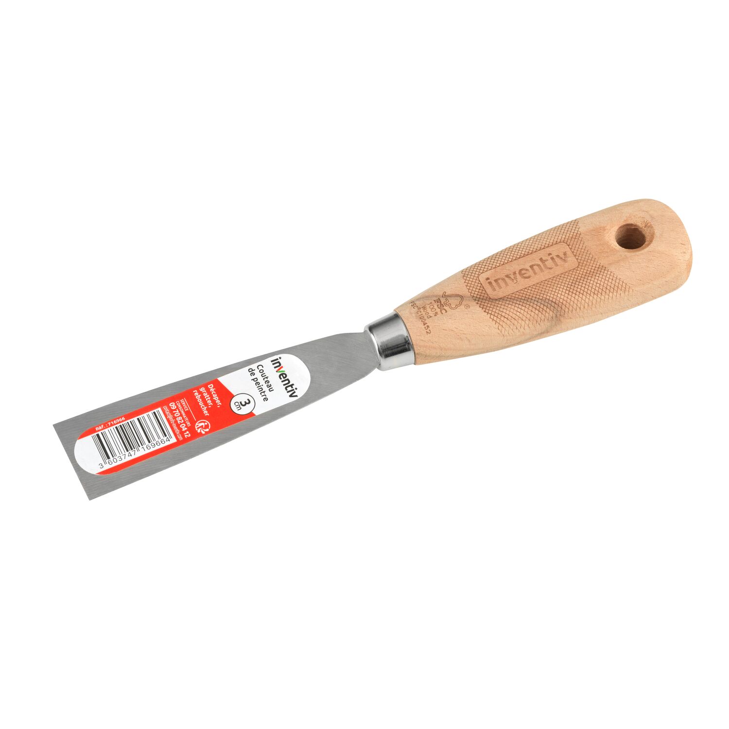 Couteau de Peintre Acier 3cm