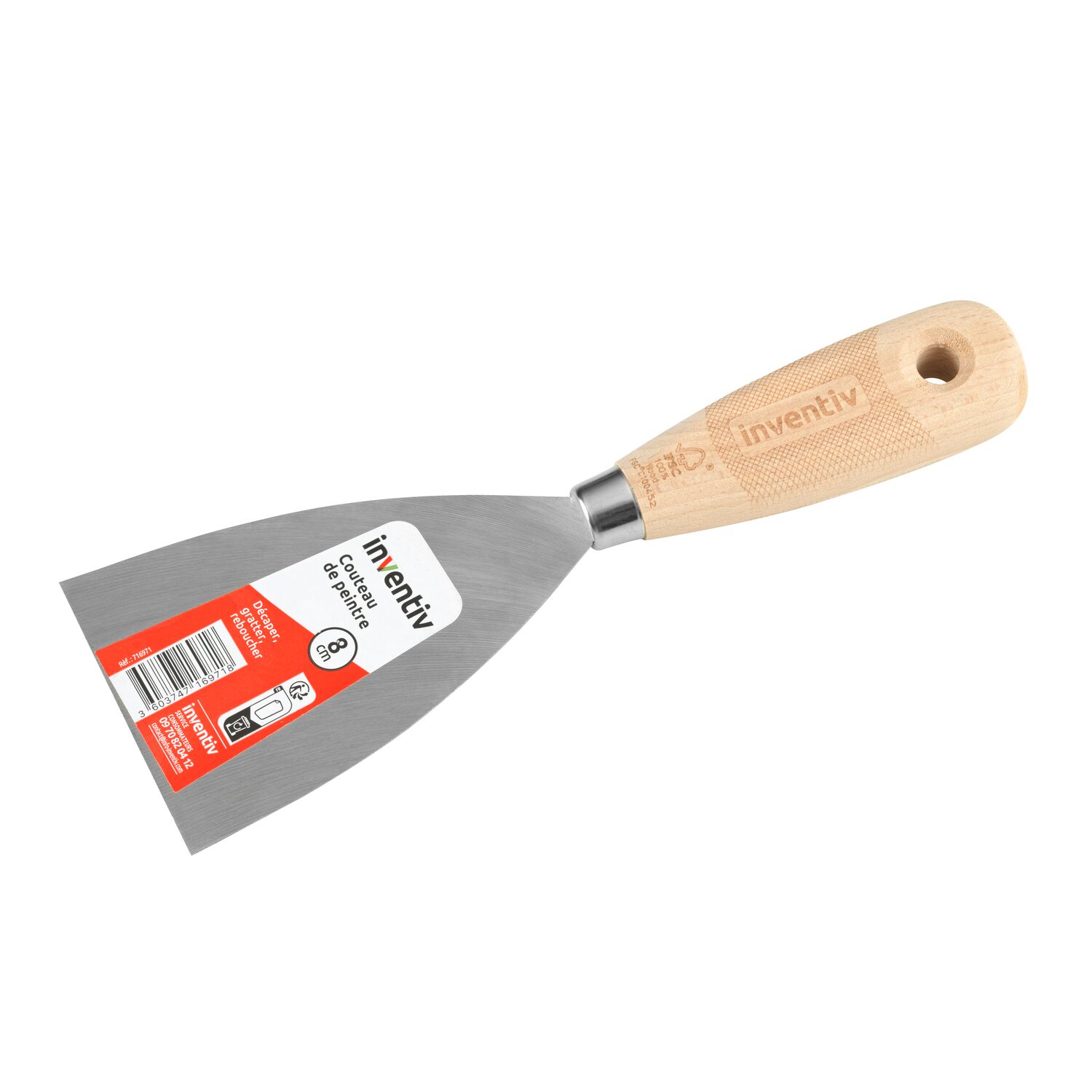 Couteau de Peintre Acier  8cm