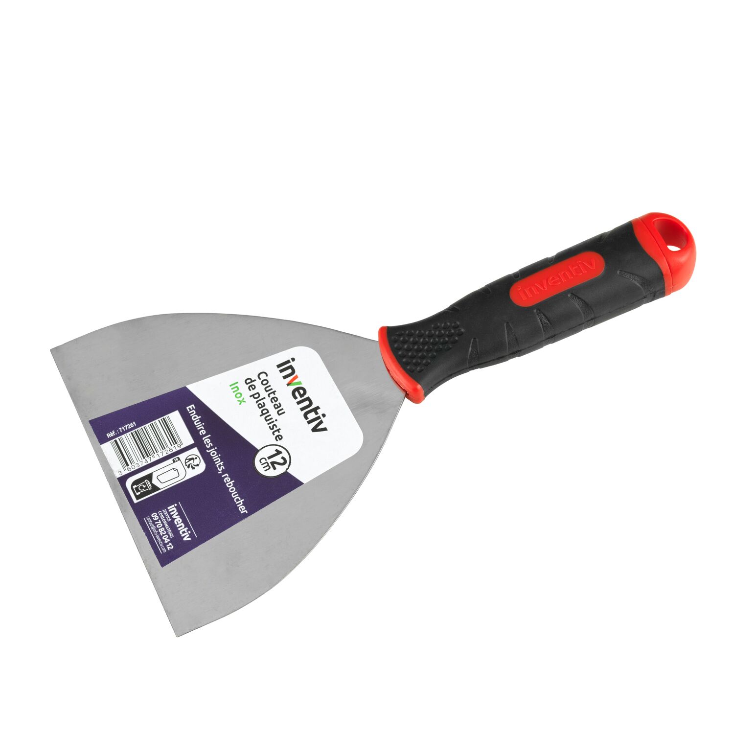 Couteau de Plaquiste Inox 12cm