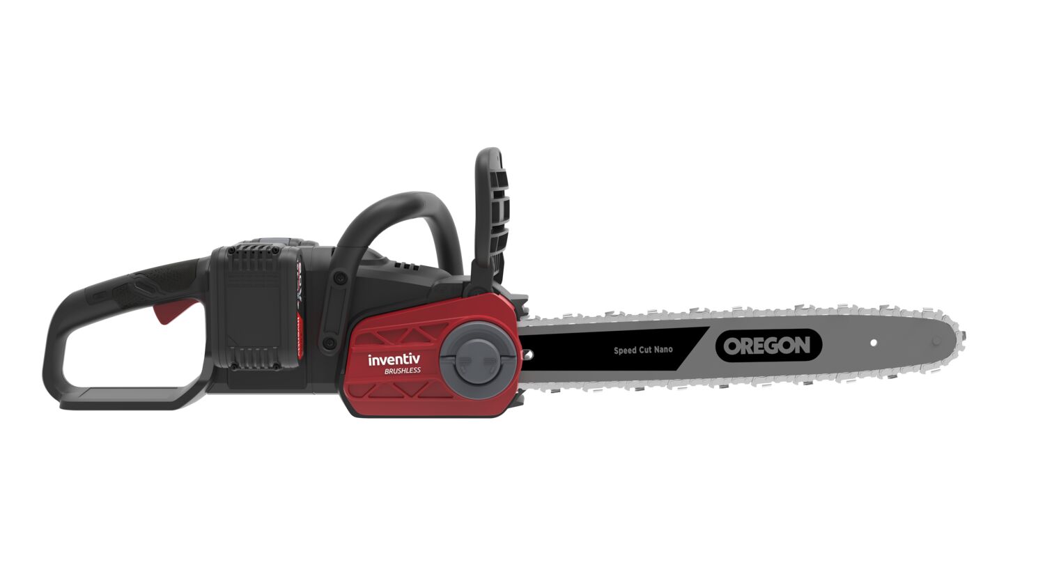 Tronçonneuse à batterie 40V 40 cm 20VSystem Brushless - INVENTIV