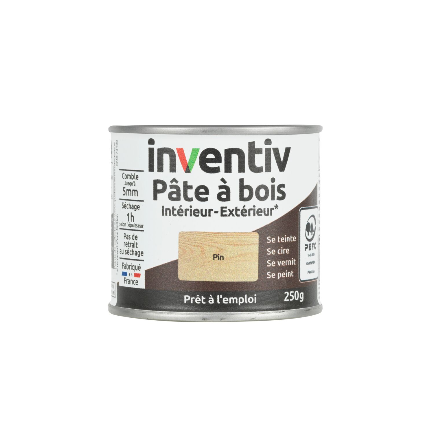 Pâte à bois pin 250gr - INVENTIV