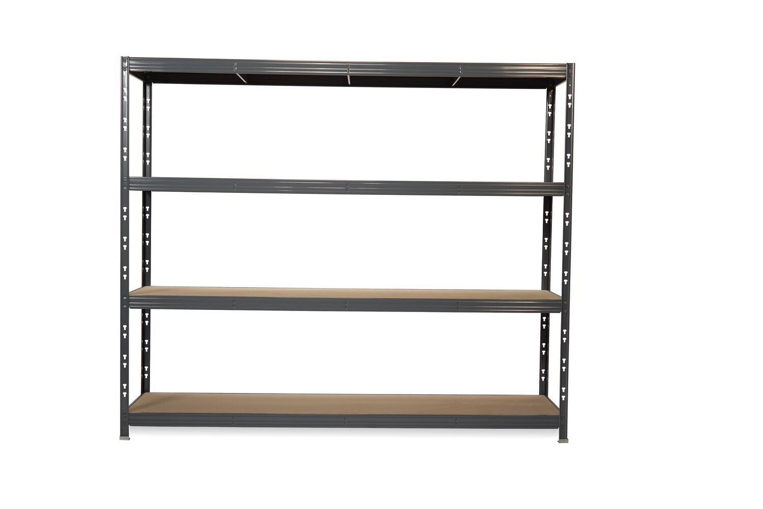 Étagère charges lourdes bois métal époxy 185x200x50 cm – INVENTIV
