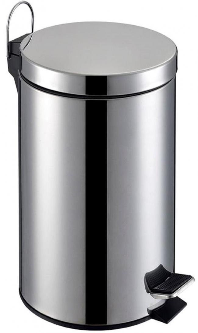 Poubelle de cuisine à pédale chrome 20 L