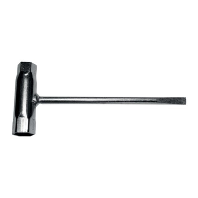 Clé à bougie à embout plat ø 17x19 mm