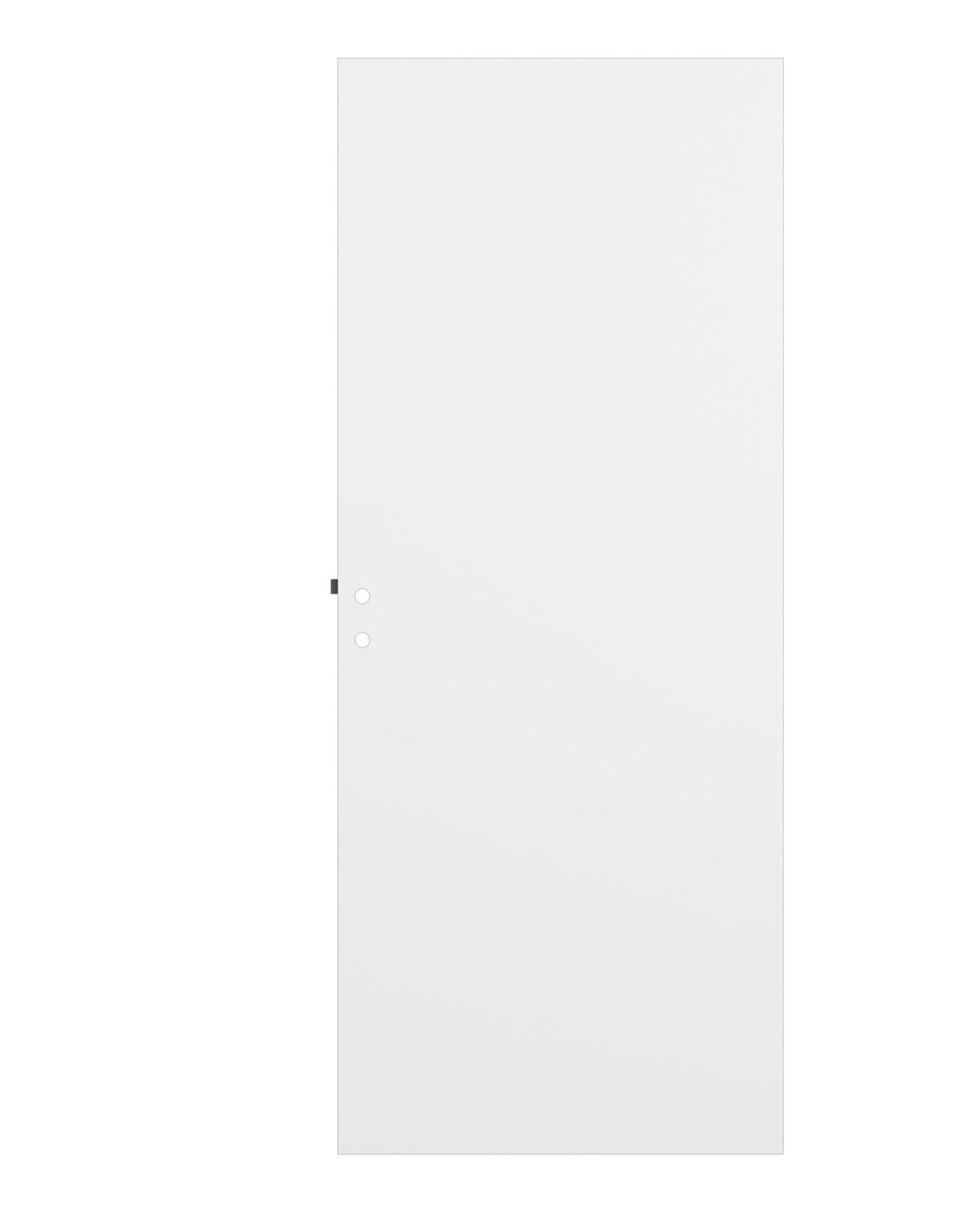 Porte coulissante Isoplane prépeint 204x83cm blanc - BALLAY