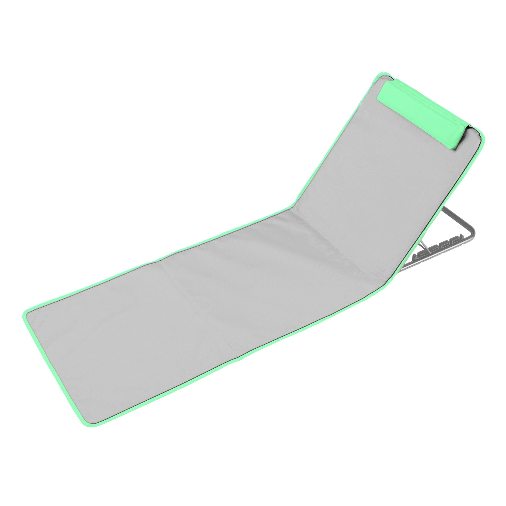 Matelas avec cale dos Clic clac des plages Gris