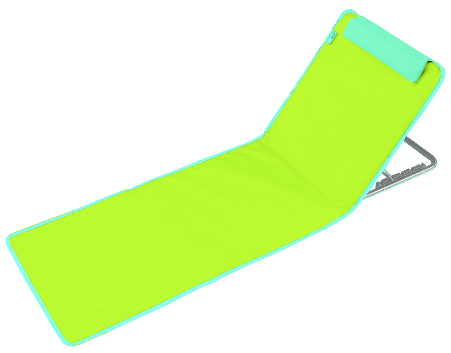 Matelas avec cale dos Clic clac des plages Gris