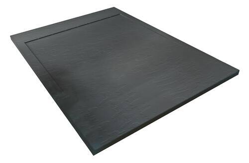 Receveur de douche à poser Spirit 3 Découpable 90x120x3cm Résine Anthracite - ONDEE