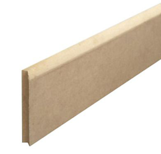 Plinthe MDF brut à fixer 220x7x1cm