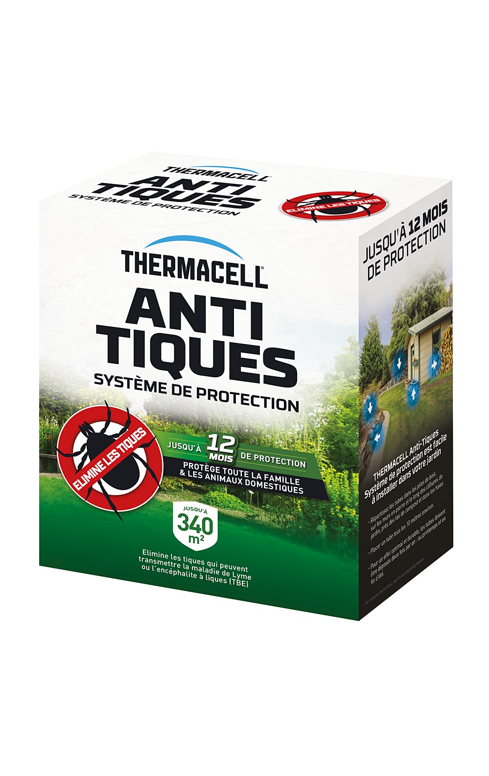  Anti-tiques 8 tubes pour 340m² - THERMACELL 