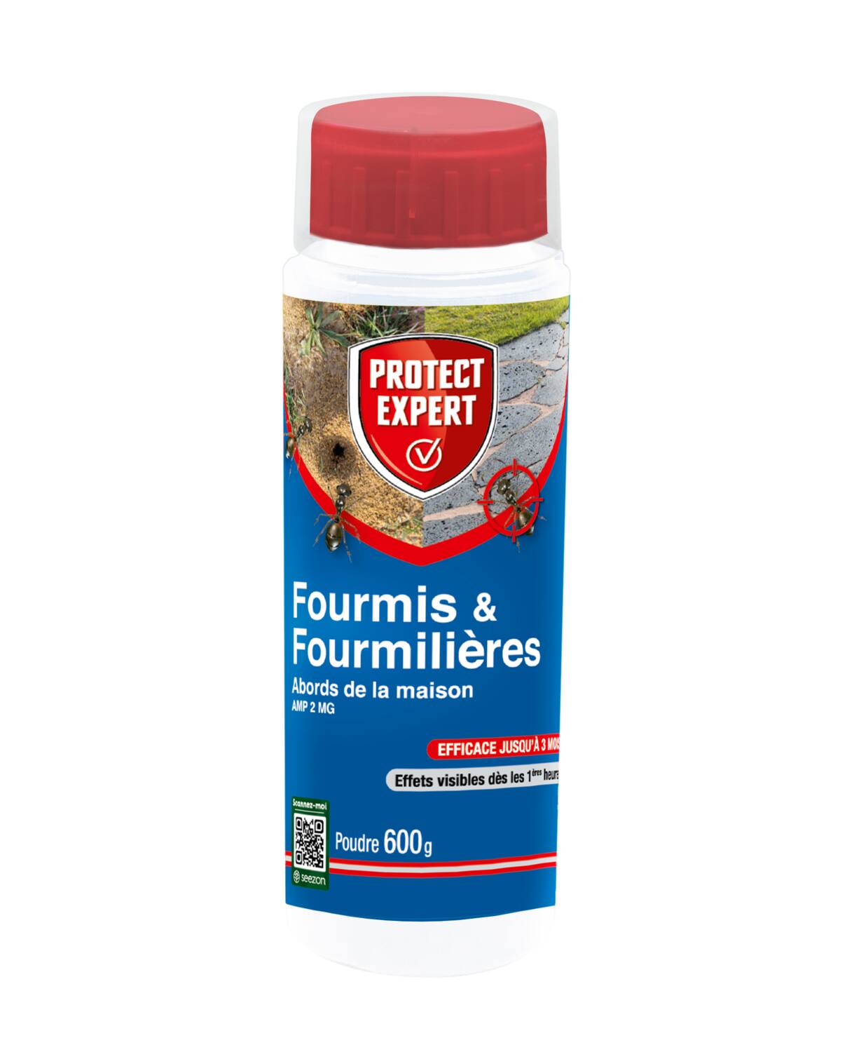 Anti-fourmis poudrage et arrosage 600gr - PROTECT EXPERT