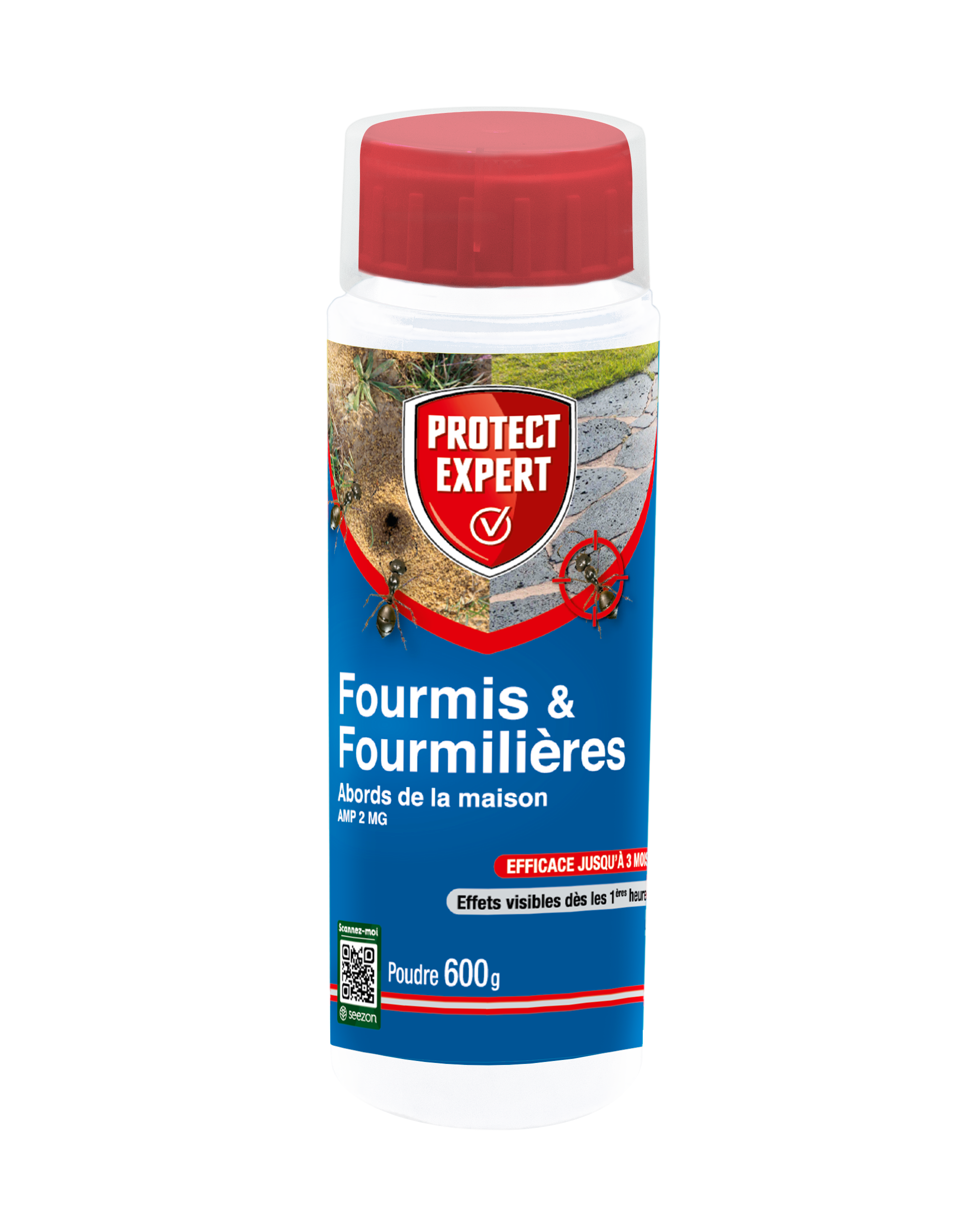 Anti-fourmis poudrage et arrosage 600gr - PROTECT EXPERT 