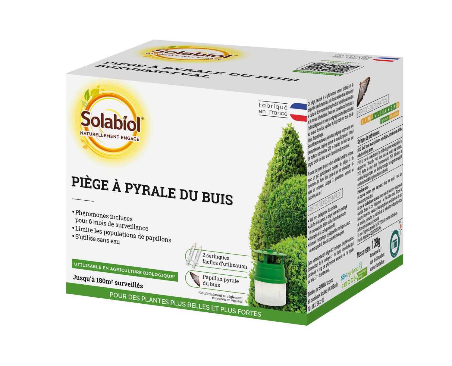Piege Pheromone Pyrales Buis - SOLABIOL