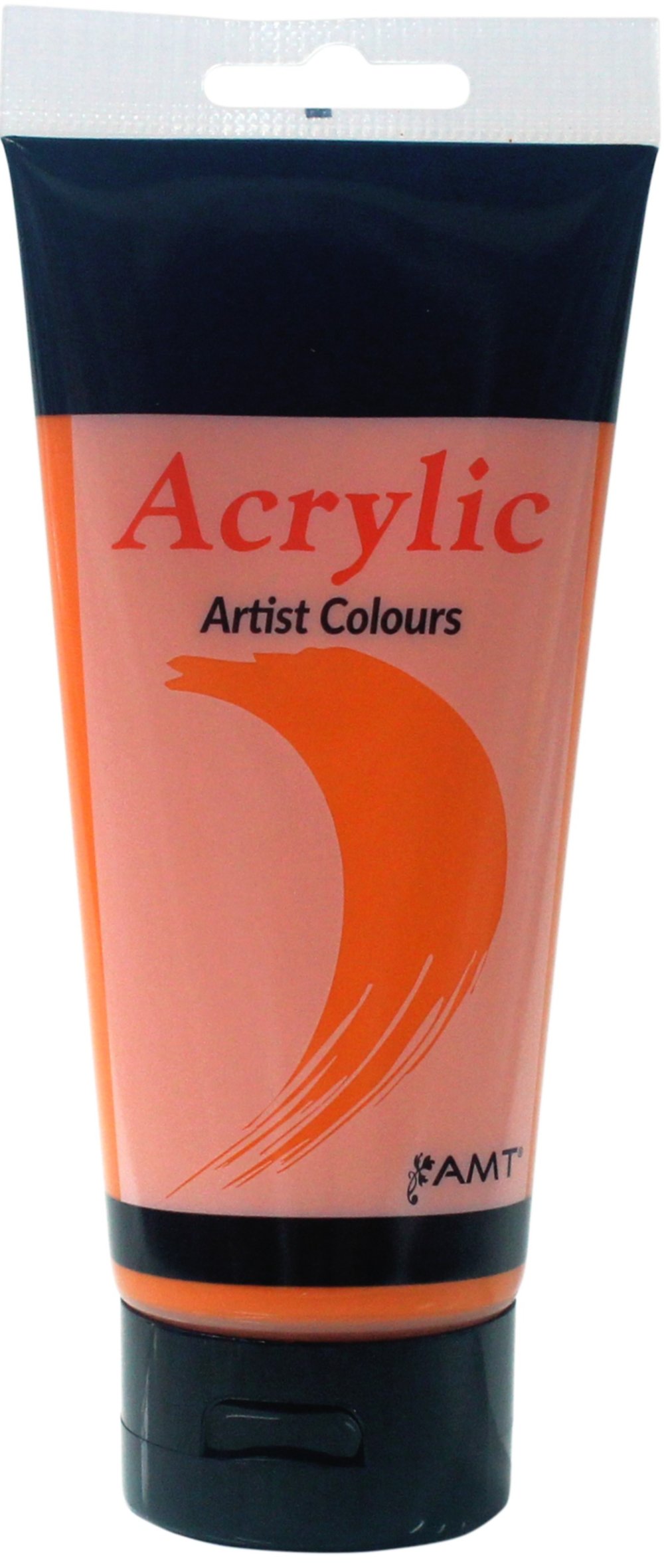 Peinture acrylique tube 200 mL cadmium orange - FEVICRYL