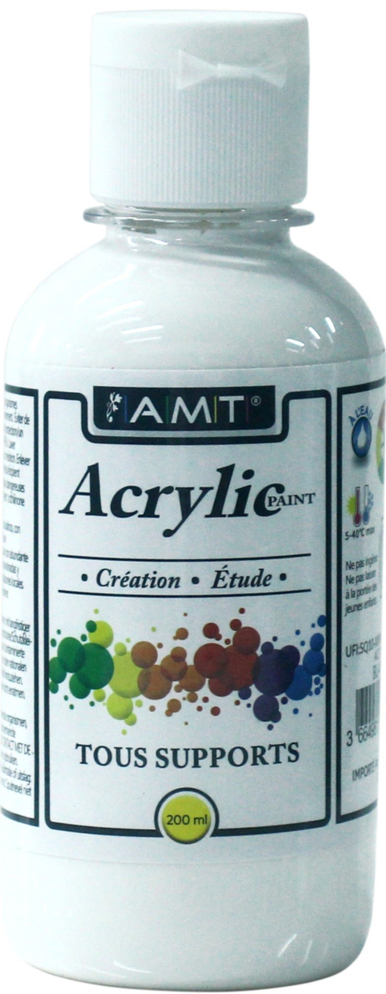 Peinture acrylique éducative 200 mL blanc - FEVICRYL