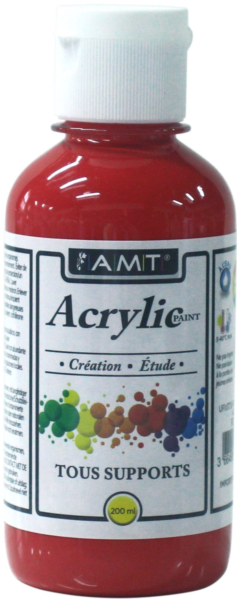 Peinture acrylique éducative 200 mL rouge - FEVICRYL