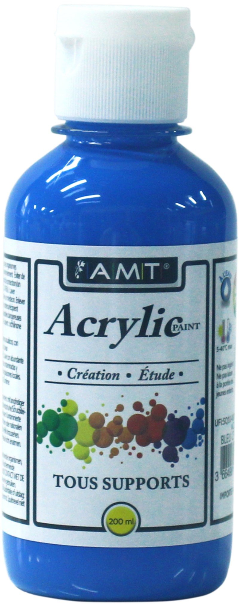 Peinture acrylique éducative 200 mL bleu céruléen - FEVICRYL