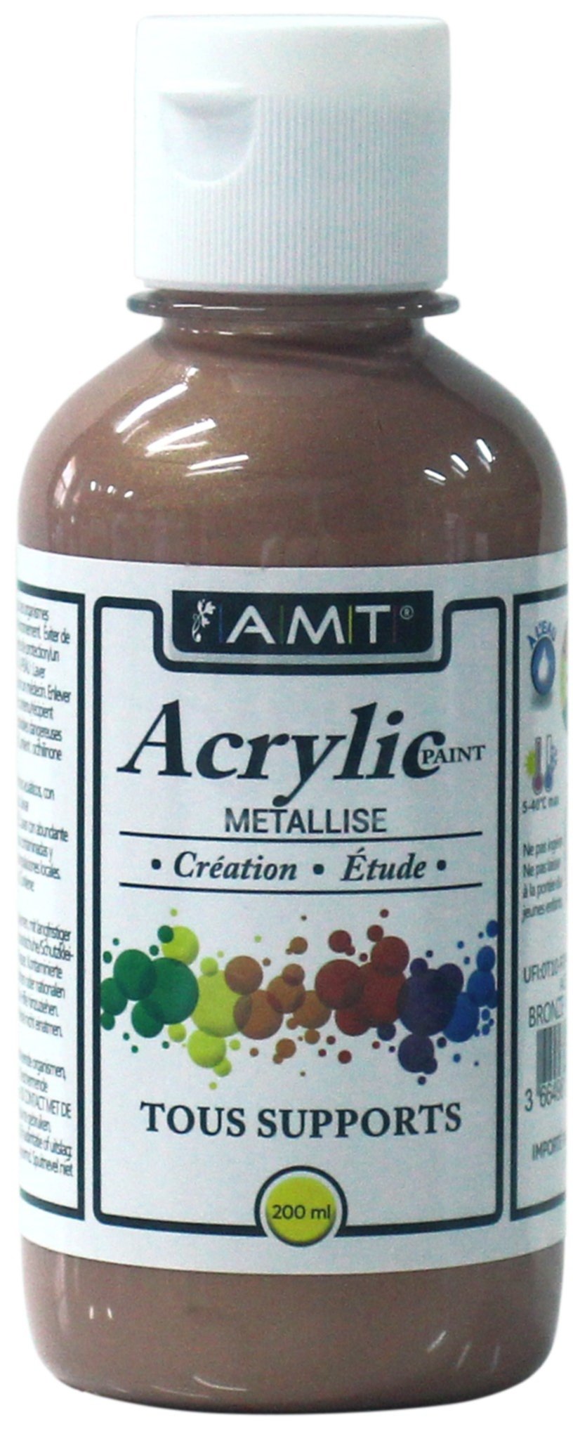 Peinture acrylique éducative 200 mL bronze métallisé - FEVICRYL