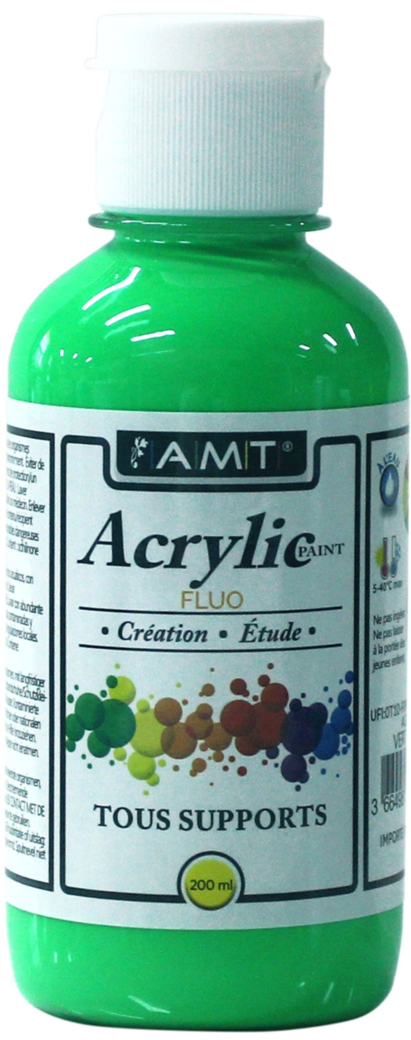 Peinture acrylique éducative 200 mL fluo vert - FEVICRYL