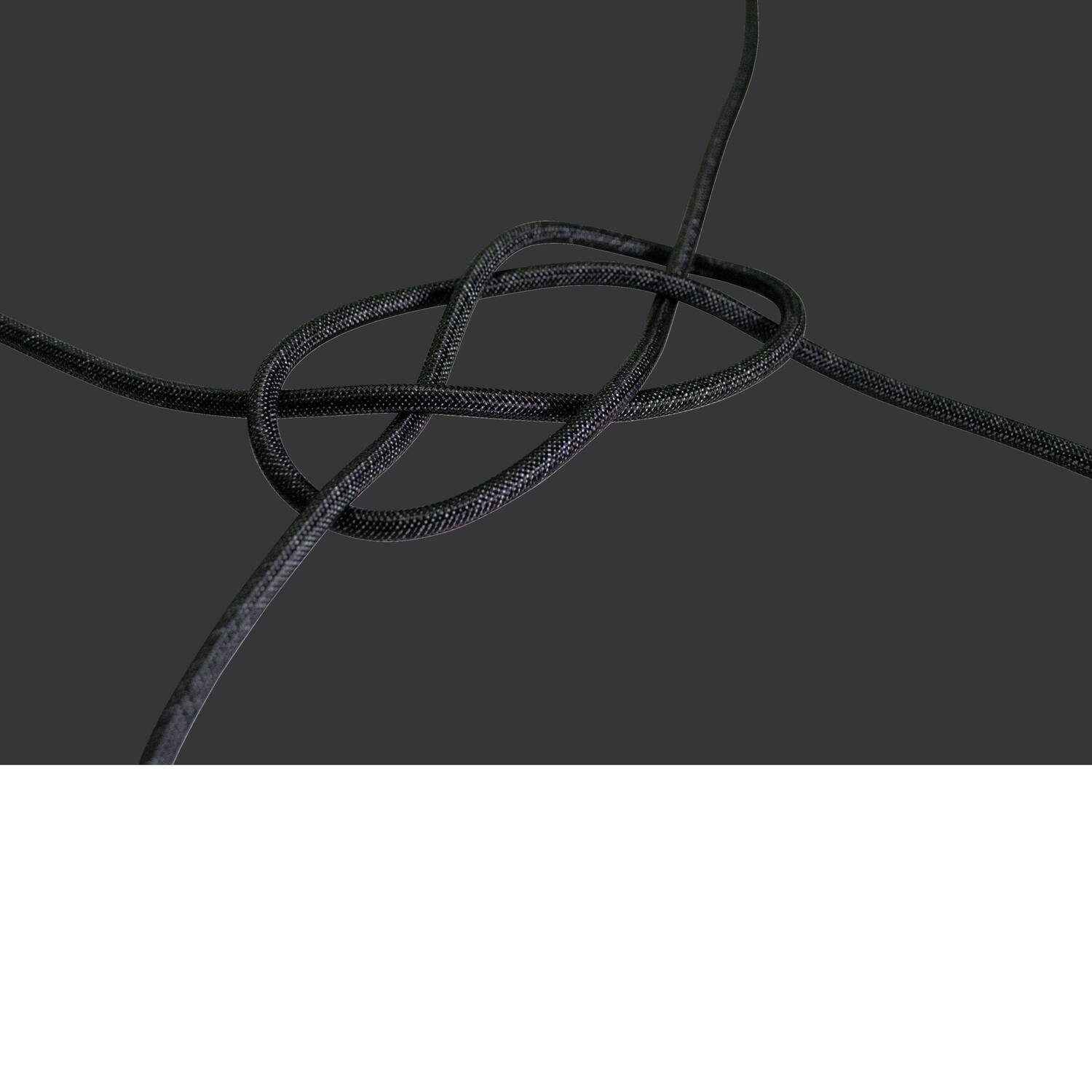 Câble électrique rond tissu carbone 3m - TIBELEC