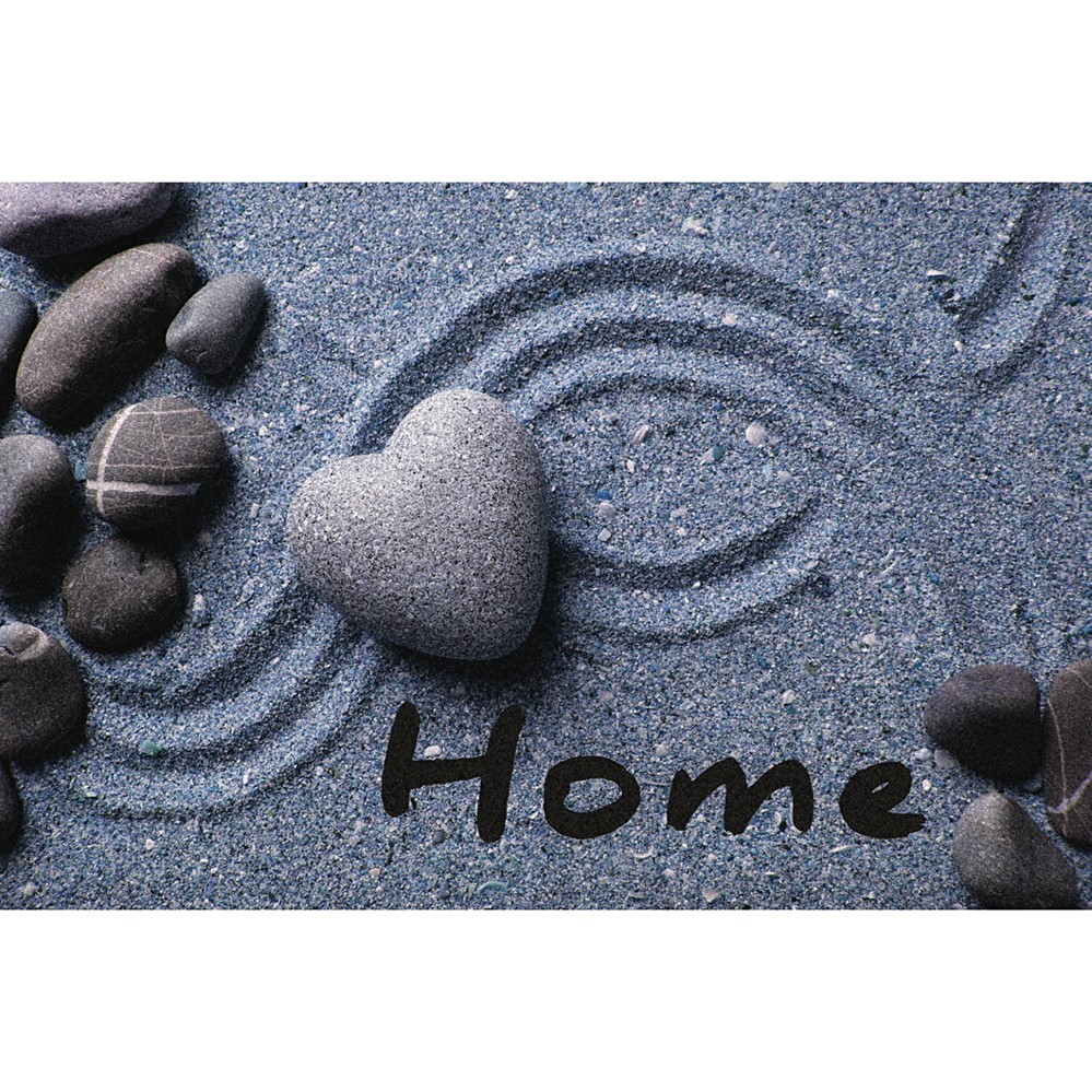 Tapis absorbant Boston décor galet - 60 x 40