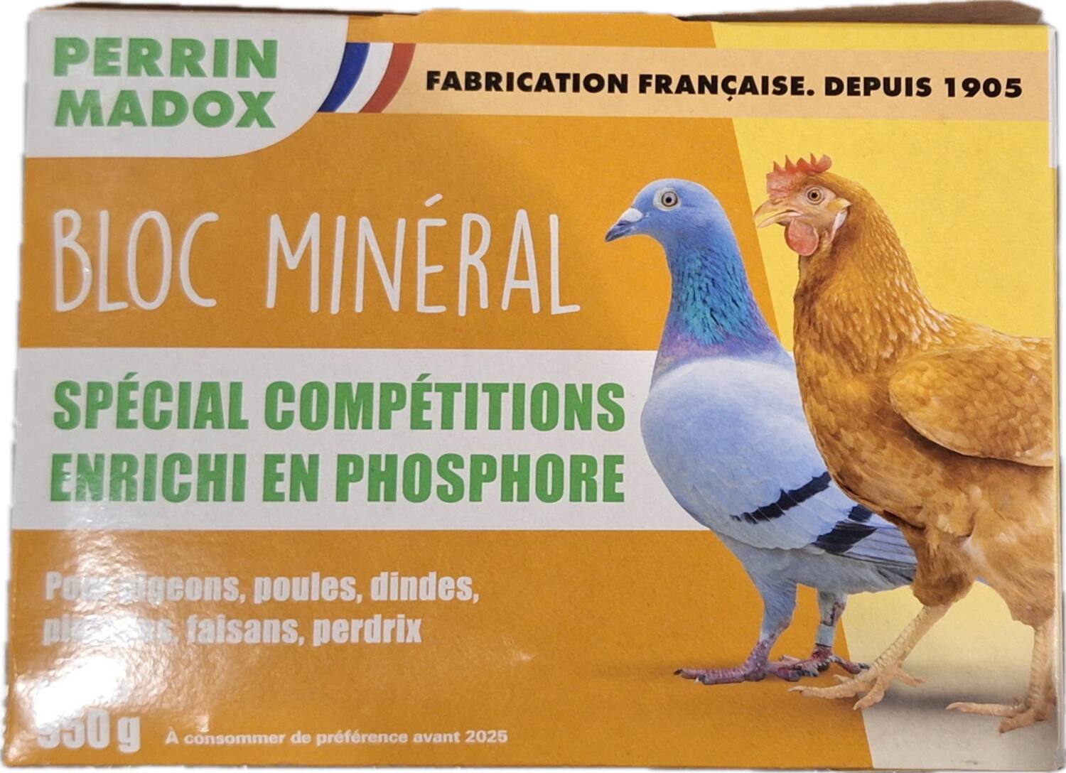 Bloc Sel Madox Nature 950gr - MA P'TITE FERME