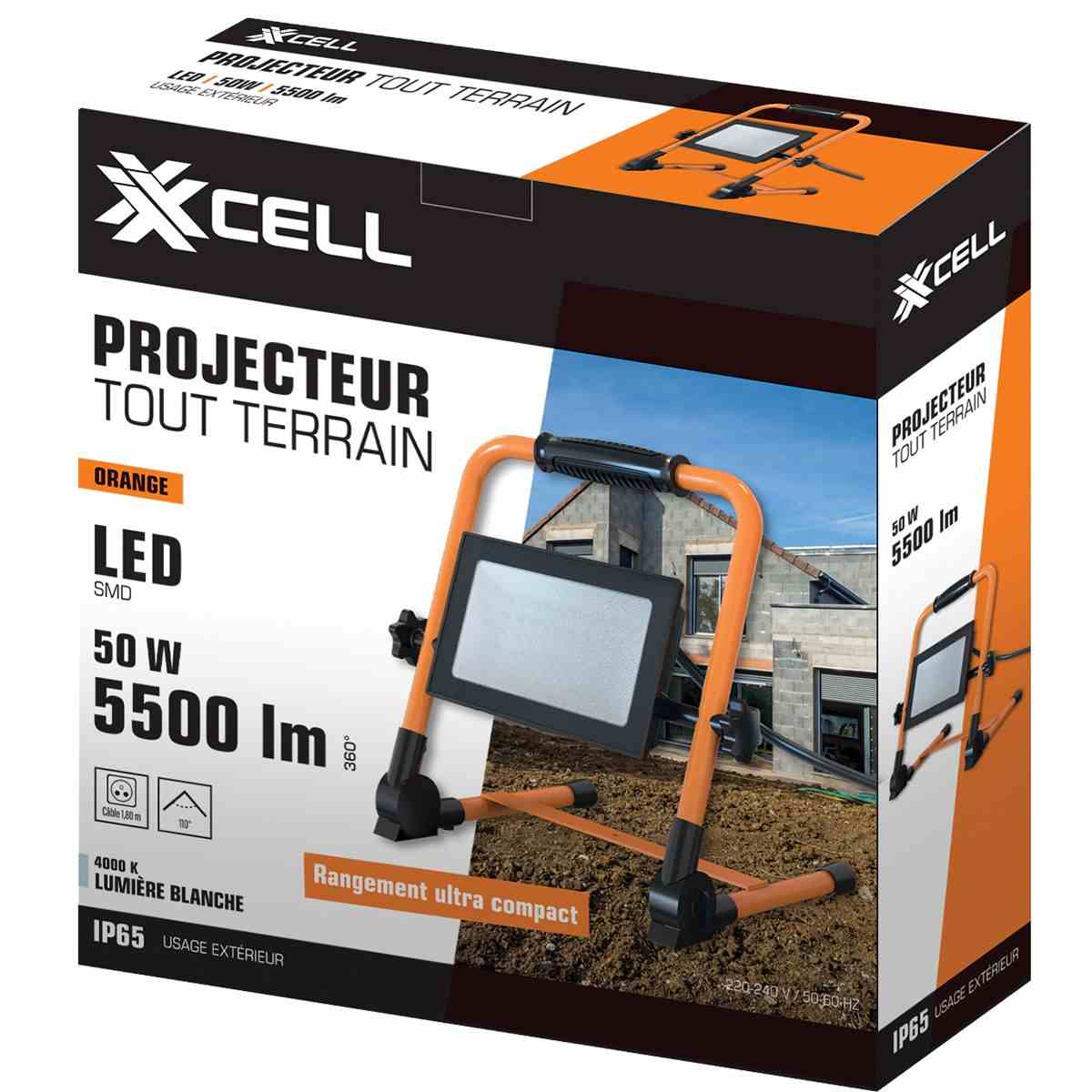 Projecteur led tout terrain 50 w