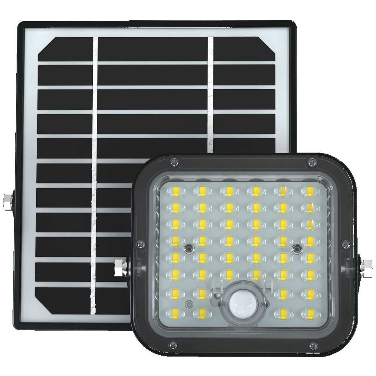 Projecteur solaire noir 3600mah ip65